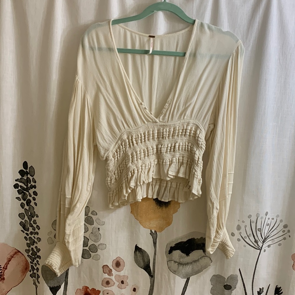 Free People Coco Loco Cute Top